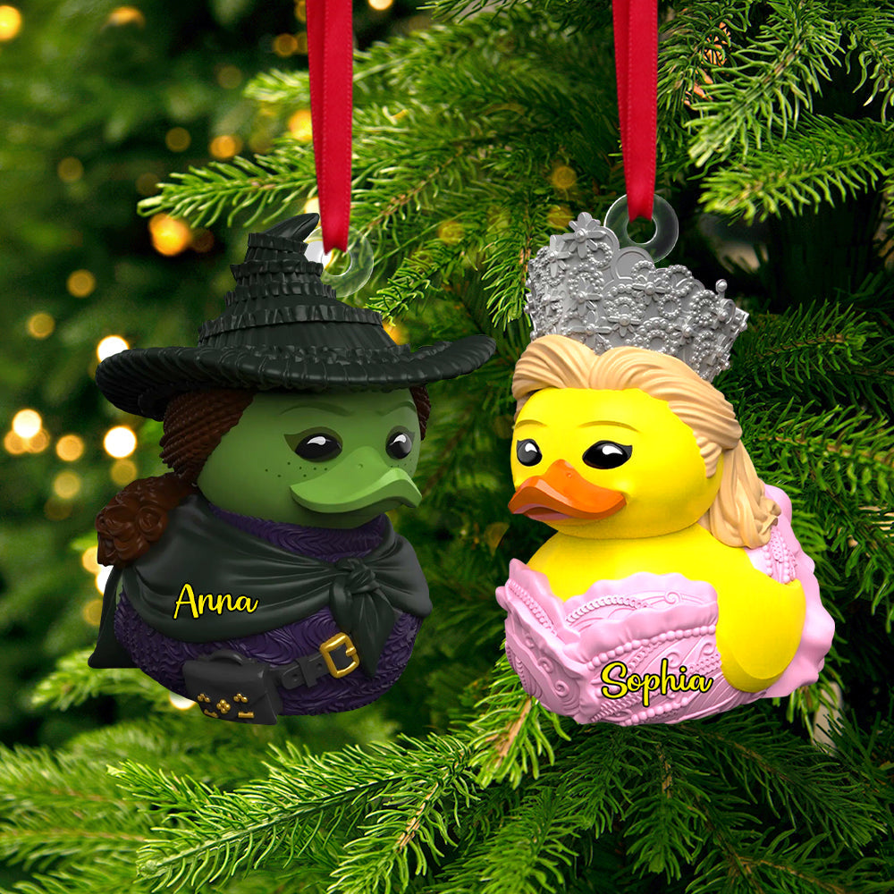 Personalized Movie-Themed Best Friend Ornaments