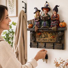 Load image into Gallery viewer, Unlock Your Witchy Charm - Sassy Triple Witch Key Hanger - Personalized Gifts for Witch Lovers Key Hanger PopCulturePrints
