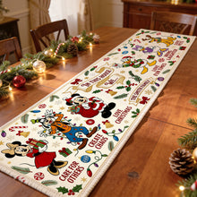 Load image into Gallery viewer, “Bring Festive Cheer Home” - Festive Christmas Quilted Table Runner - Personalized Gift for Family
