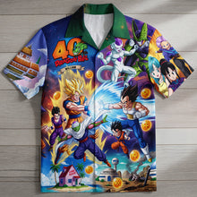 Load image into Gallery viewer, Unleash Your Inner Hero with Our Legendary Fight Hawaiian Shirt - Personalized Gift for Dragon Ball Fans Hawaiian Shirts PopCulturePrints
