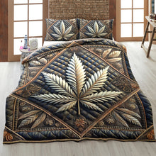 Load image into Gallery viewer, Personalized Quilt Bedding Set for Cannabis Enthusiasts Blanket PopCulturePrints
