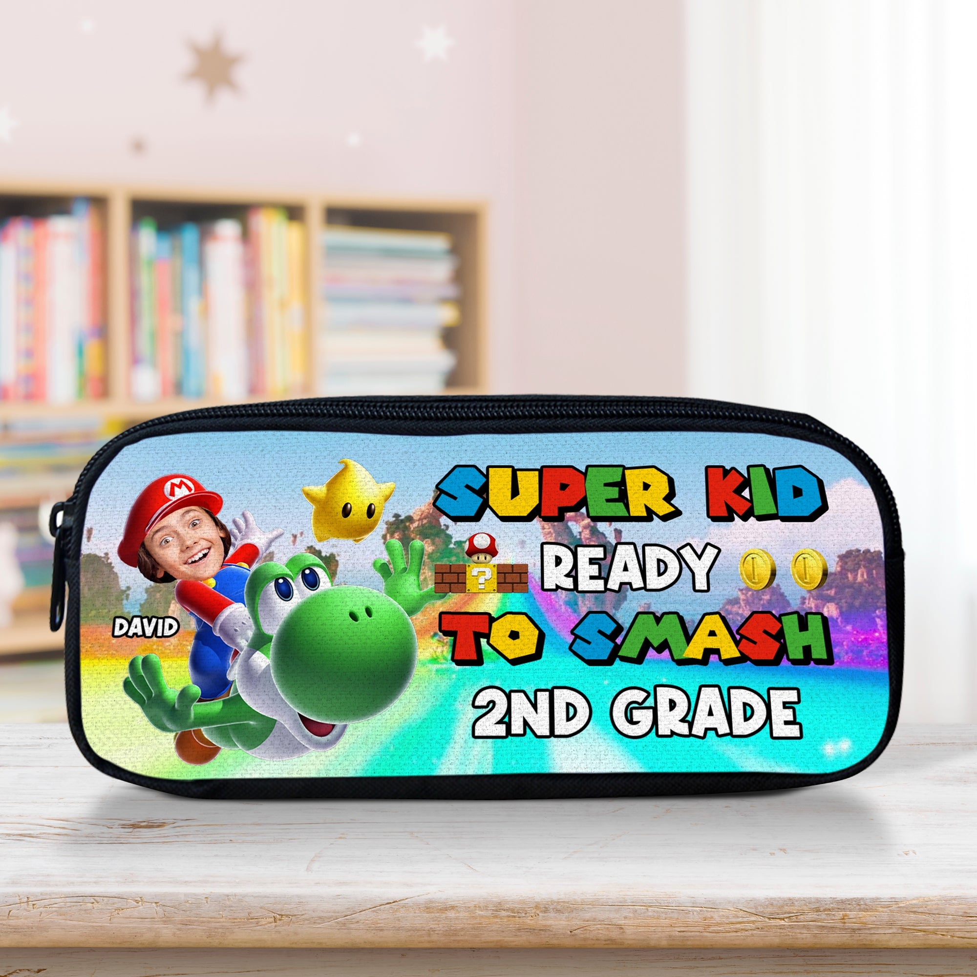 Personalized Super Kid Back-to-School Pencil Case Pencil Case PopCulturePrints