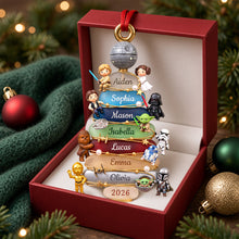 Load image into Gallery viewer, Space Adventure Family Christmas Ornament - Personalized Gifts For Family 05NADH081026 Ornament PopCulturePrints
