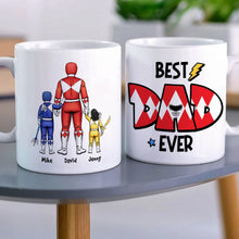 Load image into Gallery viewer, Personalized Superhero Dad Mug - Best Dad Ever Gift Coffee Mug PopCulturePrints
