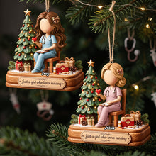 Load image into Gallery viewer, Nurse On Duty Acrylic Ornament - Personalized Christmas Gift For Nurses 02PGTA151026 Ornament PopCulturePrints
