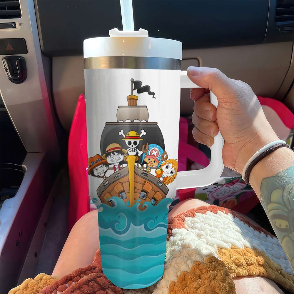 Personalized Mom Tumbler - Pirate King Theme Tumbler Cup PopCulturePrints