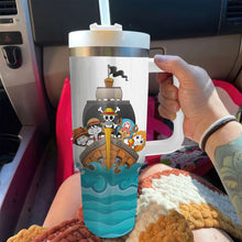 Load image into Gallery viewer, Personalized Mom Tumbler - Pirate King Theme Tumbler Cup PopCulturePrints
