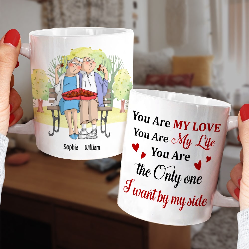 Personalized Cartoon Couple Mug | Unique Valentine's Day Gifts for Partners Coffee Mug PopCulturePrints