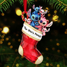 Load image into Gallery viewer, “Celebrate Your Family&#39;s Unity” - Personalized Stocking Family Ornament - Unique Custom Gift for Everyone Ornament PopCulturePrints
