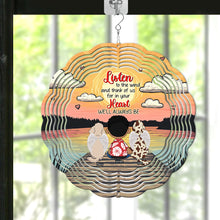 Load image into Gallery viewer, Personalized Wind Spinner for Dog Lovers - Heartfelt Memorial Gift Ornament PopCulturePrints
