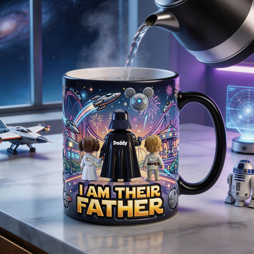 I Am Their Father - Epic Warrior Dad Magic Coffee Mug - Personalized Gift for Dads Coffee Mug PopCulturePrints