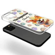 Load image into Gallery viewer, Believe in the Dogmother Love - Personalized Clear Phone Case for Pet Lovers Clear Phone Case PopCulturePrints
