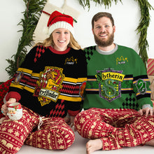 Load image into Gallery viewer, Personalized Gryffindor Ugly Christmas Sweater - Gift for Movie Fans &amp; Book Lovers
