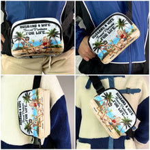 Load image into Gallery viewer, Travel Partners For Life - Personalized Crossbody Belt Bag Crossbody Belt Bag PopCulturePrints
