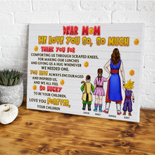 Load image into Gallery viewer, Personalized Super Mom Canvas Print - Custom Gifts for Mother&#39;s Day Poster &amp; Canvas PopCulturePrints
