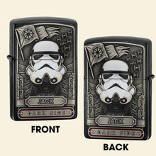 Load image into Gallery viewer, Embrace the Dark Side - Personalized Galaxy Warrior Lighter for Star Wars Fans Lighter PopCulturePrints
