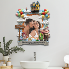 Load image into Gallery viewer, You're My Greatest Adventure - Personalized Old Couple Mirror Mirror PopCulturePrints
