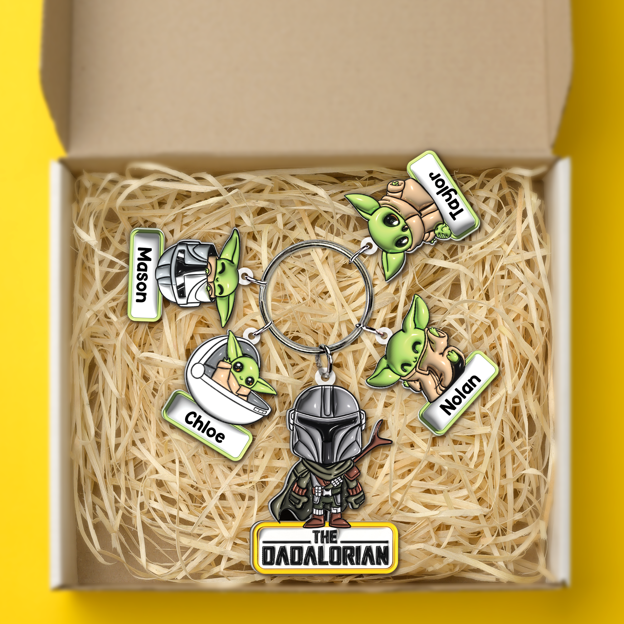 Custom Beer Glass for Dad - Personalized Reasons to Drink Keychains PopCulturePrints