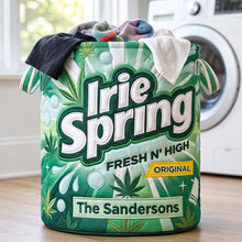 Load image into Gallery viewer, Laid-Back Stoner Laundry Basket - Personalized Gifts 03hutn110726 Laundry Basket PopCulturePrints
