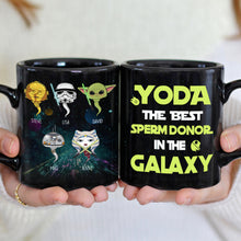 Load image into Gallery viewer, Personalized Galaxy-Themed Dad Coffee Mug Coffee Mug PopCulturePrints
