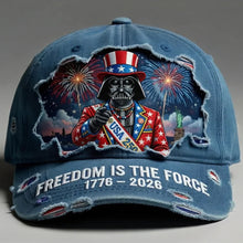 Load image into Gallery viewer, Celebrate Freedom: 250 Years Of Freedom Classic Cap - Personalized Gifts For Patriots Caps PopCulturePrints
