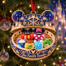 Load image into Gallery viewer, “Celebrate Family Togetherness” - Dumpling Family Ornament - Personalized Christmas Gift for Family

