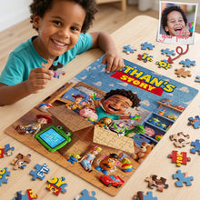Load image into Gallery viewer, Create Joy with Custom Cartoon Jigsaw Puzzle - Perfect Photo Gift for Kids
