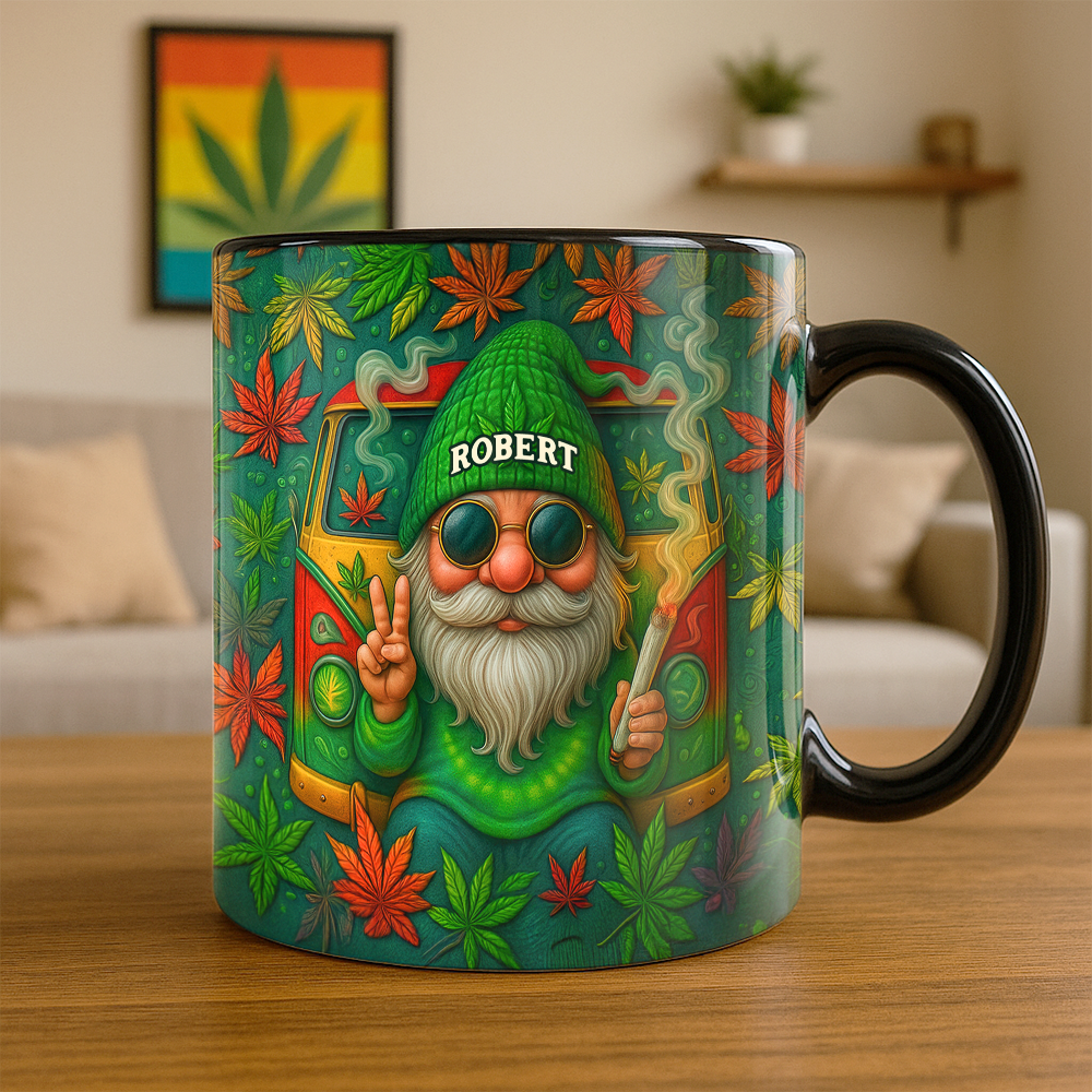 Chill Gnome Coffee Mug - Personalized Fun for Everyone Coffee Mug PopCulturePrints