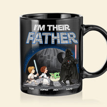 Load image into Gallery viewer, Custom Father&#39;s Day Mug - Galactic Dad Theme Coffee Mug PopCulturePrints
