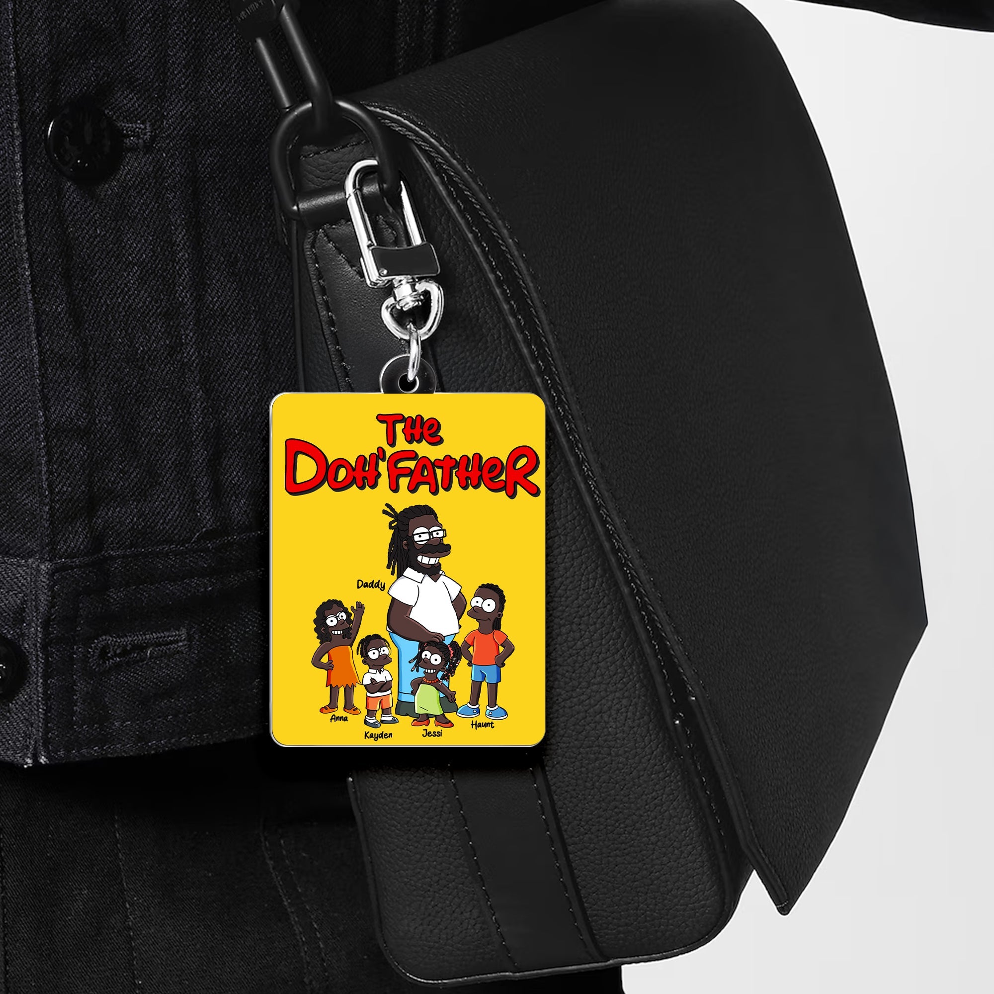 The Don’t Father Keychain - Personalized Gift for Dads Keychains PopCulturePrints