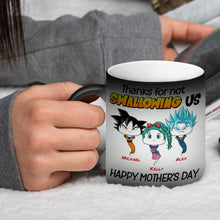 Load image into Gallery viewer, Personalized Anime Magic Mug for Mom - Funny Mother&#39;s Day Gift Coffee Mug PopCulturePrints

