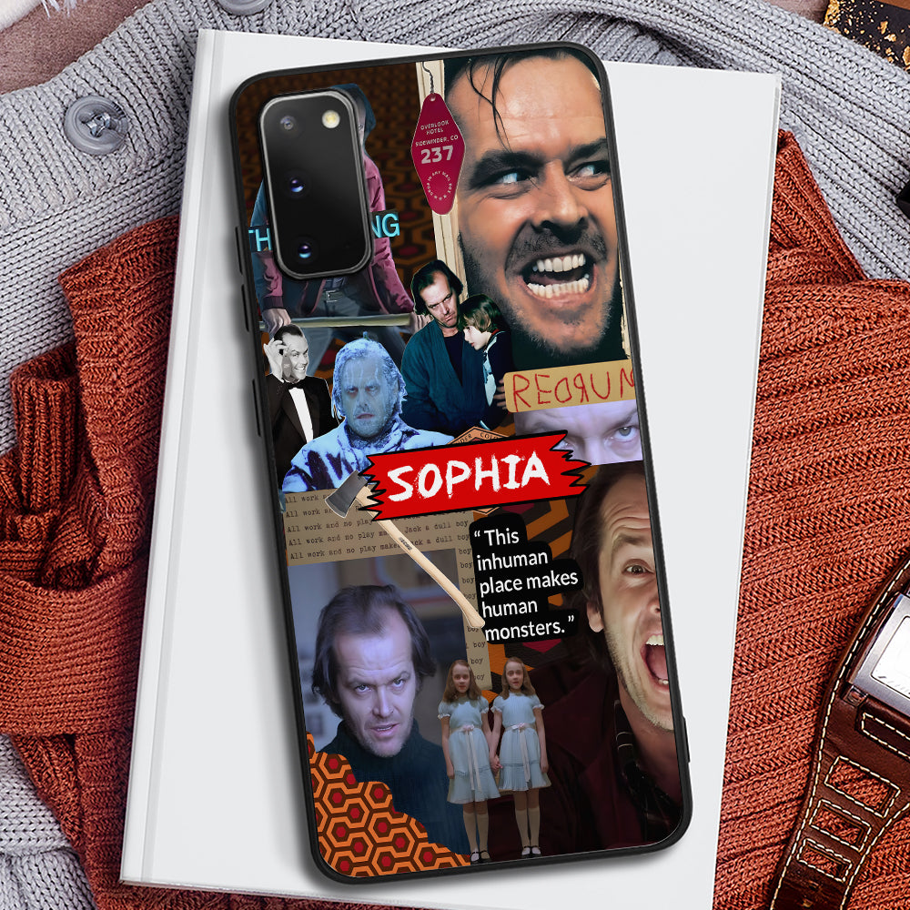 Personalized Horror Movie Fan Phone Case - Halloween Character Design