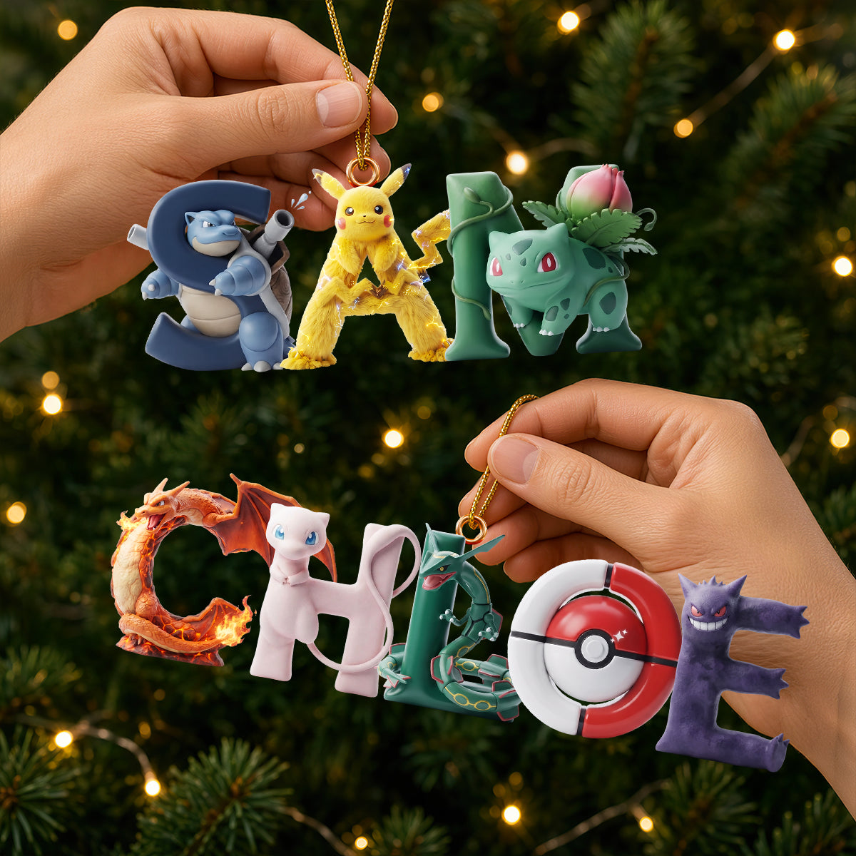 Adventure Awaits with Personalized Adventure Alphabet Custom Name Ornament - Unique Gifts for Everyone Ornament PopCulturePrints