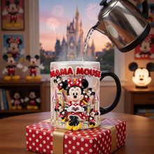 Load image into Gallery viewer, “Magic Moments Await!” - Sweet Castle Mom And Kids Magic Mug - Personalized Gift for Mom and Grandma Coffee Mug PopCulturePrints
