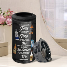 Load image into Gallery viewer, Personalized Drinking Buddy 4-in-1 Cooler Tumbler Can Cooler PopCulturePrints
