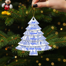 Load image into Gallery viewer, Create Lasting Memories This Christmas - Personalized Family Christmas Tree Ornament Ornament PopCulturePrints
