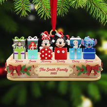 Load image into Gallery viewer, &quot;Celebrate Family Bonds with Personalized Joy!&quot; - Family Custom Shape Acrylic Christmas Ornament - A Unique Gift for Families, Friends, and Loved Ones Ornament PopCulturePrints
