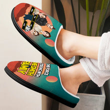 Load image into Gallery viewer, Custom Galaxy Family Slippers - The Force Is Strong Shoes PopCulturePrints

