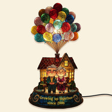 Load image into Gallery viewer, Growing Old Together: A Personalized Light Box for Couples Light Box PopCulturePrints

