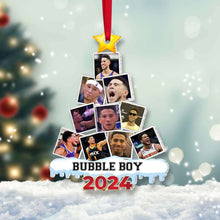 Load image into Gallery viewer, Personalized Basketball Fan Christmas Ornament 2024 Ornament PopCulturePrints
