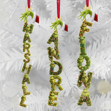 Load image into Gallery viewer, "Make This Christmas Magical!" - Personalized Christmas Theme Name Ornament - Custom Gift for Family, Friends, and Loved Ones Ornament PopCulturePrints

