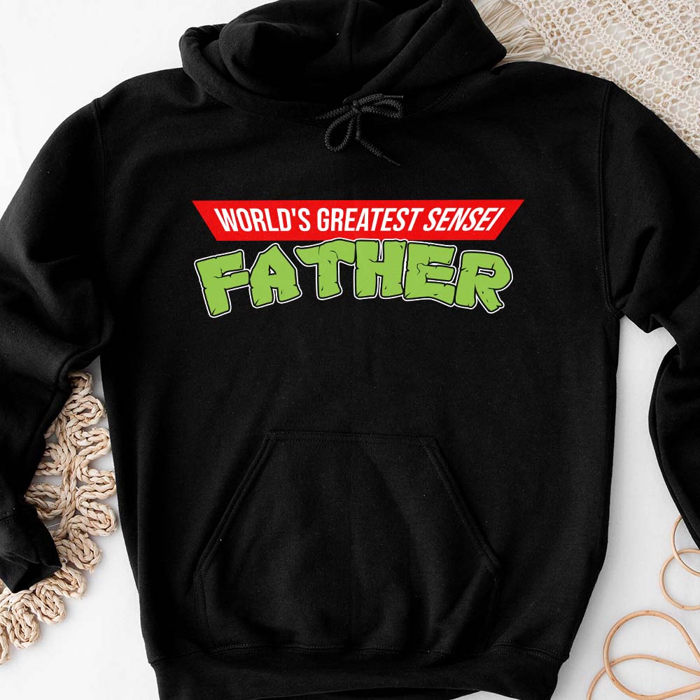 World's Greatest Sensei Father Personalized Shirt