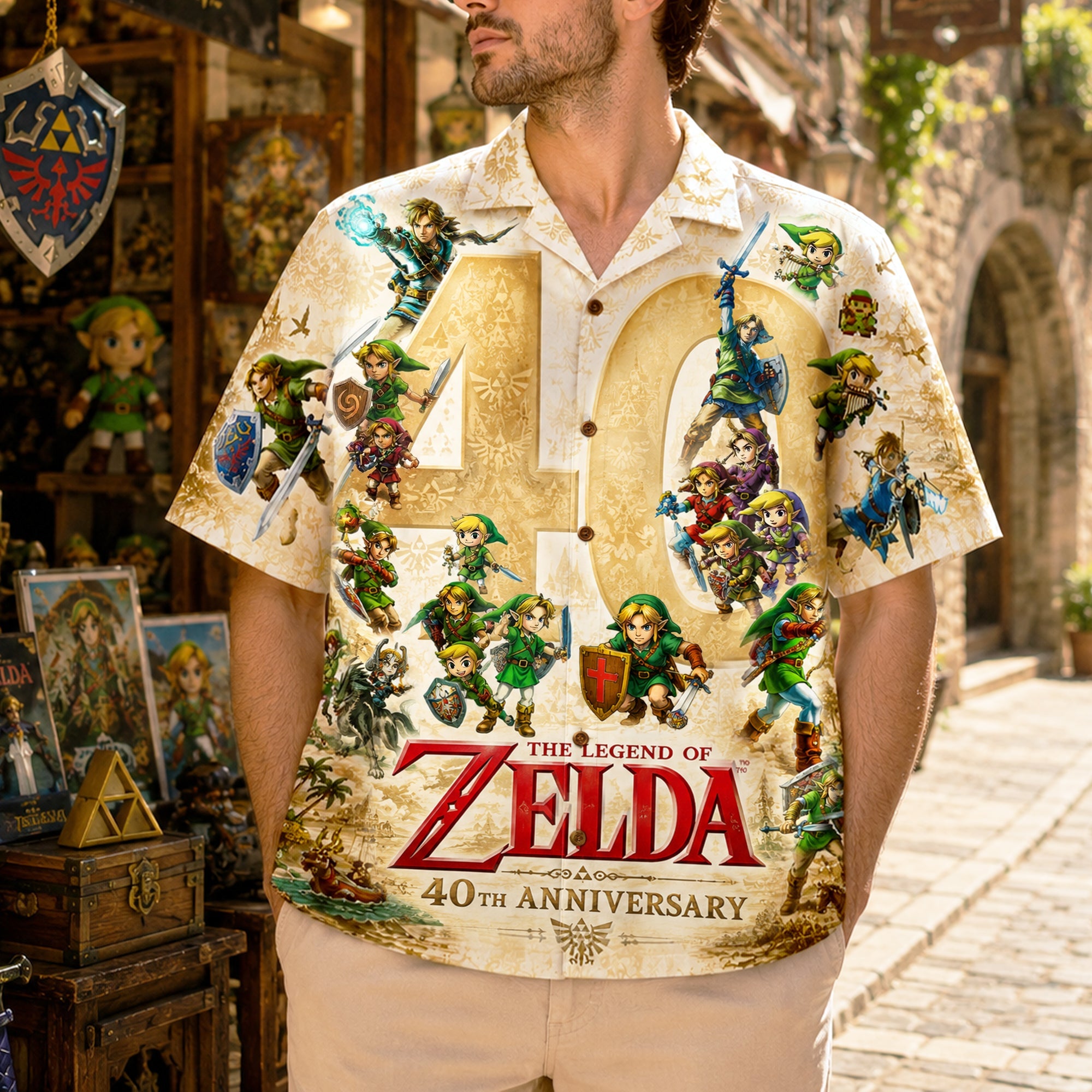 Celebrate 40 Years of Adventure - Personalized Legendary Adventure Hawaiian Shirt Hawaiian Shirts PopCulturePrints
