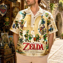 Load image into Gallery viewer, Celebrate 40 Years of Adventure - Personalized Legendary Adventure Hawaiian Shirt Hawaiian Shirts PopCulturePrints
