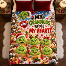 Load image into Gallery viewer, My Grandkids Stole My Heart Blanket - Personalized Gift for Grandmas
