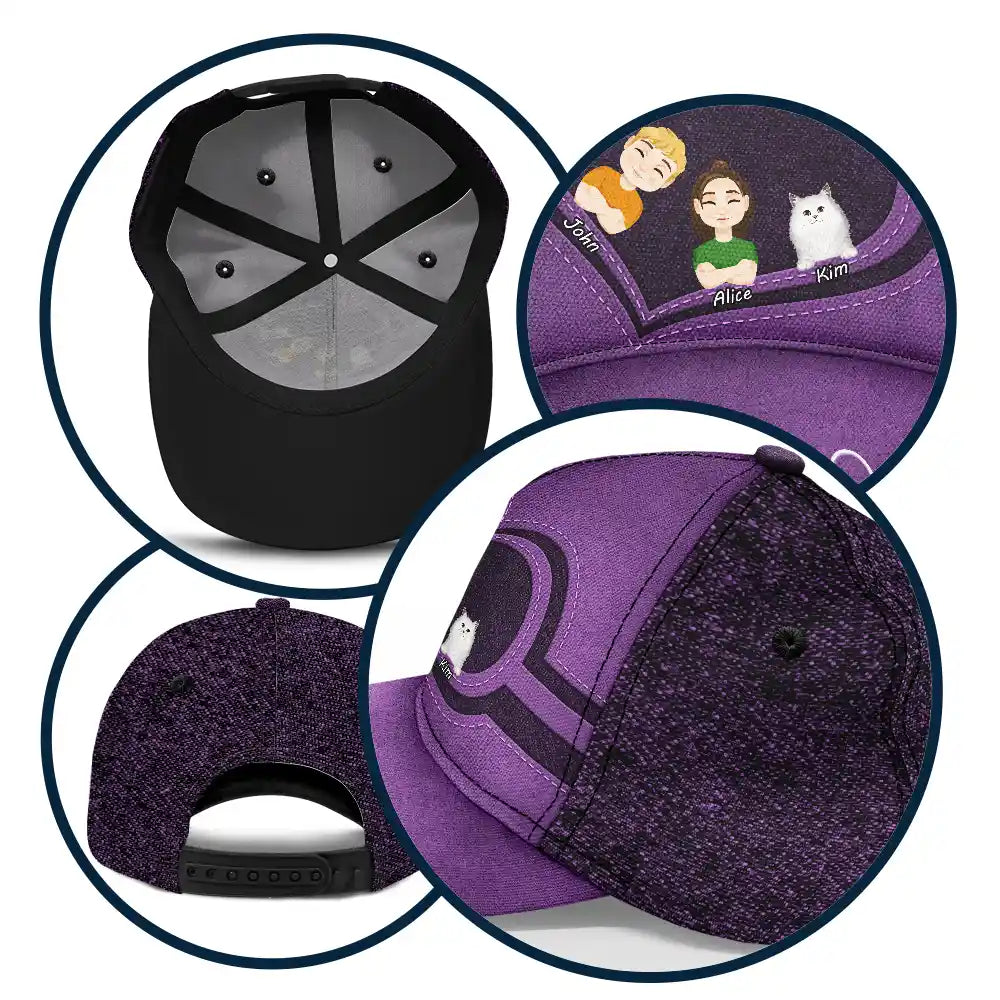 Best Grandpa Ever - Personalized Classic Cap for Dad, Granddad, or Pet Lover Classic Cap PopCulturePrints