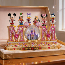 Load image into Gallery viewer, “Celebrate Mom's Love with a Magical Touch” - Castle Of Love Acrylic Plaque - Personalized Gift for Mom, Grandma, and More Shaped Plaques PopCulturePrints
