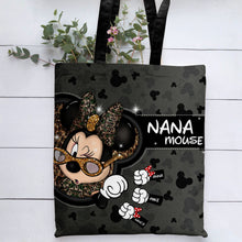 Load image into Gallery viewer, Nana Mouse Personalized Tote Bag Tote Bag PopCulturePrints

