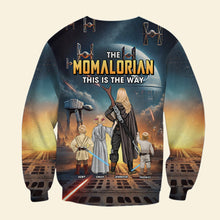Load image into Gallery viewer, The Momalorian: This Is The Way - Personalized Gifts for Moms, Grandmas &amp; More AOP Products PopCulturePrints
