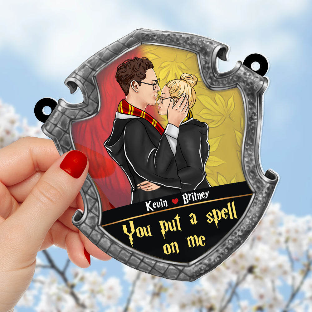 Custom Couple Harry Potter Inspired Plaque - 'You Put A Spell On Me'